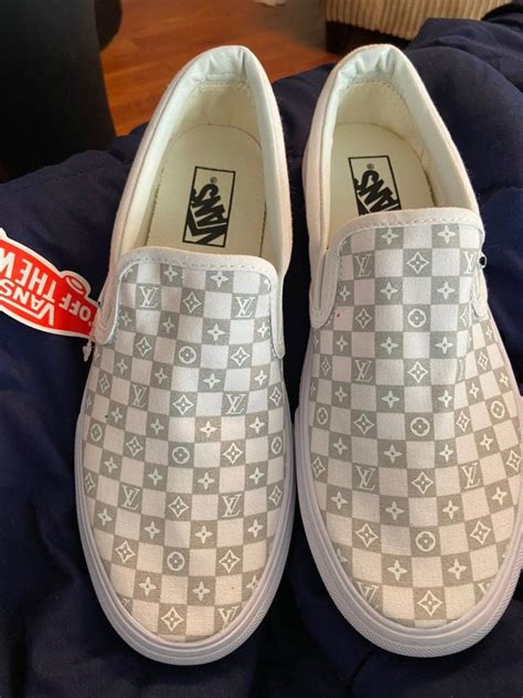 vans louis vuitton|louis vuitton slip on sneakers.